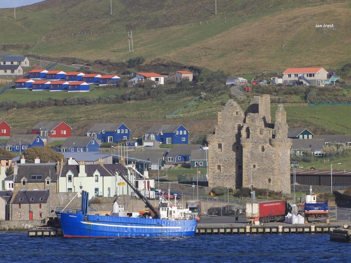 Easterhoull Chalets Scalloway Exterior foto